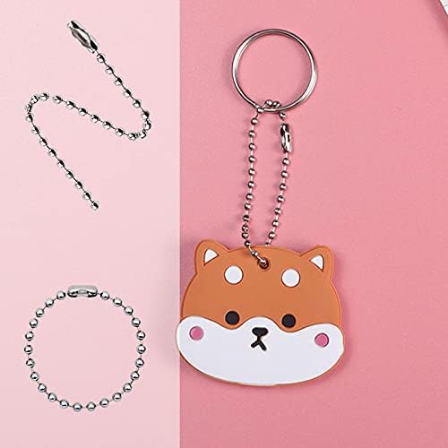 150pcs Ball Bead Chain 4 inch, Stainless Steel Bulk Dog Name Tag DIY Keychains Key Ring Crafting with Connectors Clasp (2.4mm Ball,150pcs X 10cm Chain, Silver)
