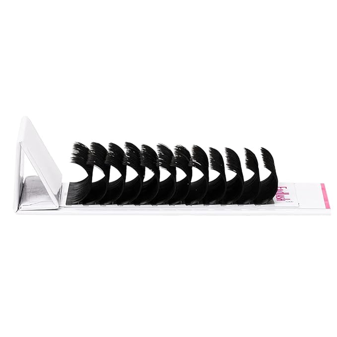 Lash Extension DD Curl Easy Fan Volume Lashes Self Fanning Eyelash Extensions Easy Blooming Lash Extensions 8-30mm Supplies (0.03-DD, 20-25mm)