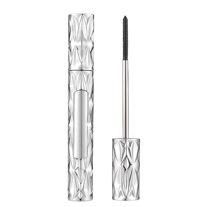 Eyelash Primer, Tubular Eyelash Primer, Iron Wand Mascara, Waterproof Quick Drying Long Curling Mascara, Natural And Non-Smudged, No Flaking, No Clumping(2pcs) (2)