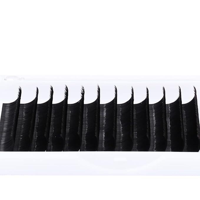 Lash Extension DD Curl Easy Fan Volume Lashes Self Fanning Eyelash Extensions Easy Blooming Lash Extensions 8-30mm Supplies (0.03-DD, 16mm)