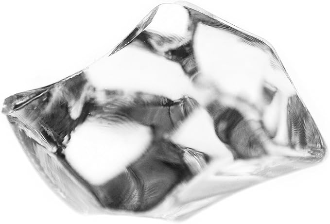 Super Z Outlet 1" Acrylic Color Ice Rock Crystals Treasure Gems for Table Scatters, Home Vase Fillers, Event, Wedding, Arts & Crafts, Birthday Decoration Favor - (Pack of 120) (Clear)