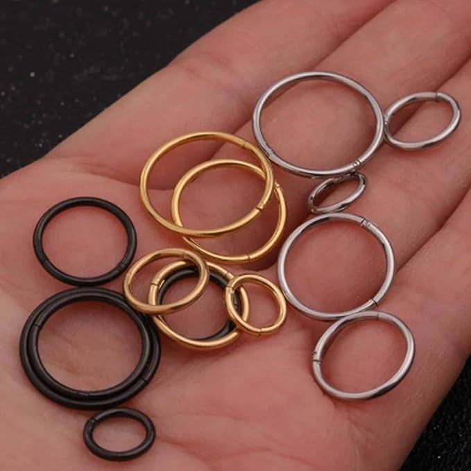 1100Pcs Open Jump Rings, Silver Jump Rings Set Stainless Steel Jump Ring O Ring Connectors for Jewelry Making Bracelet Earrings Necklace Connectors (4/5/6/7/8/10mm)…