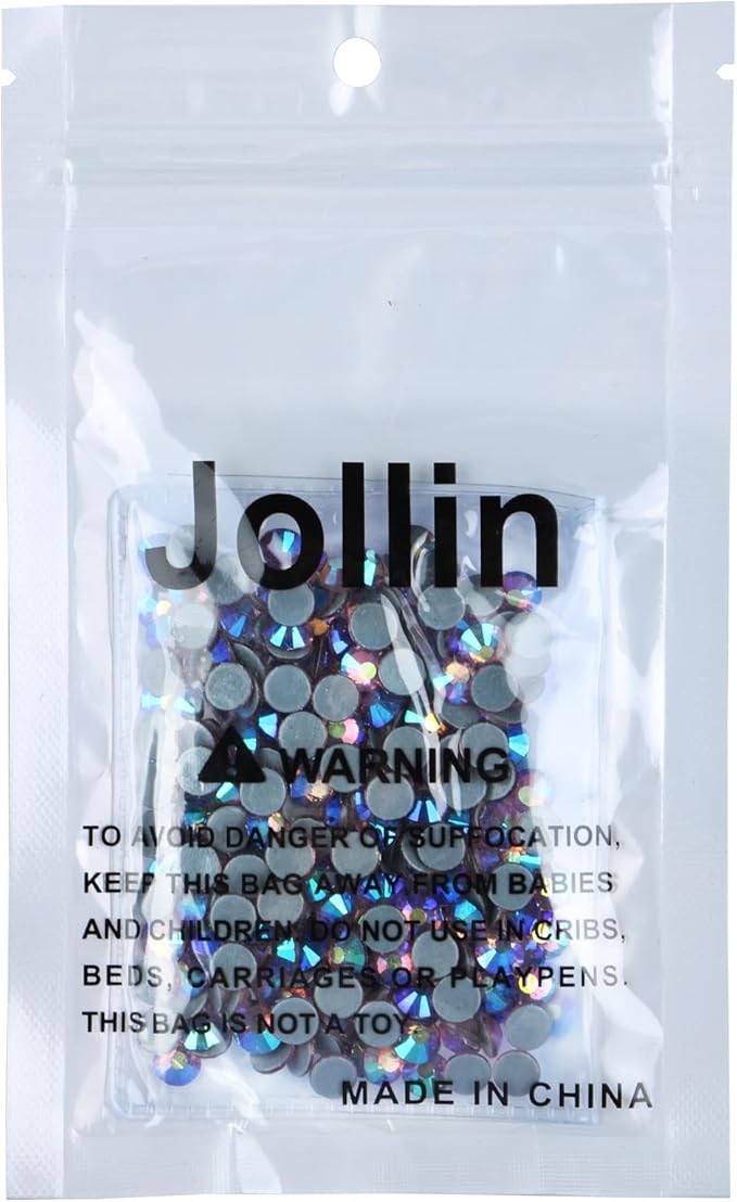 Hot Fix Crystal Flatback Rhinestones Glass Diamantes Gems 6.4mm(30ss 288pcs, Light Purple AB)