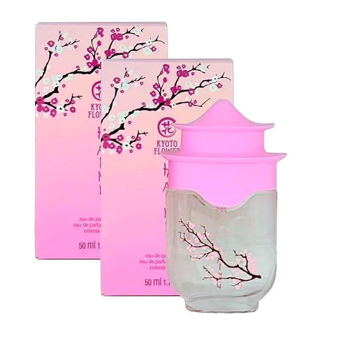 Eau de Parfum Haku Flower - Spray for Women 1.7 oz (Pack of 2) - Floral Fragrance