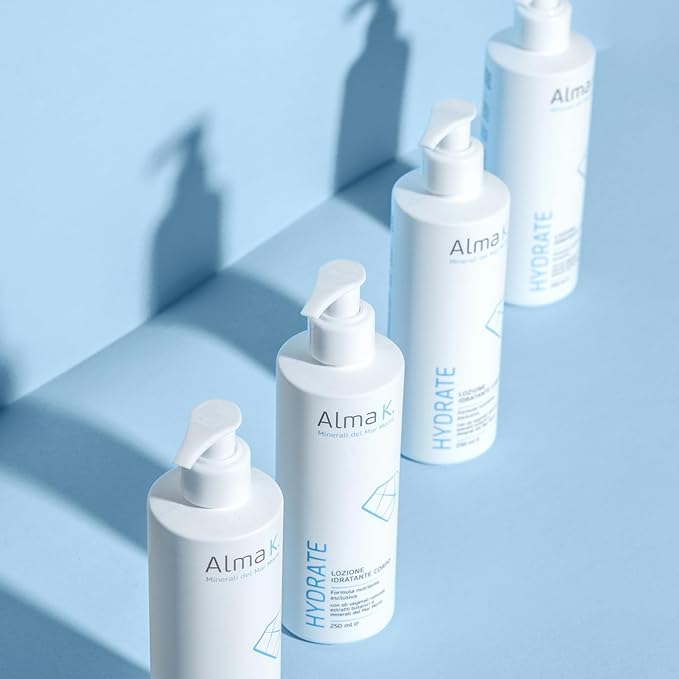 Alma K Moisturizing Body Lotion - Infused with Dead Sea Minerals - Vitamin E - Hydrating Body Lotion for Women - Body Lotion for Dry Skin - 8.4 oz