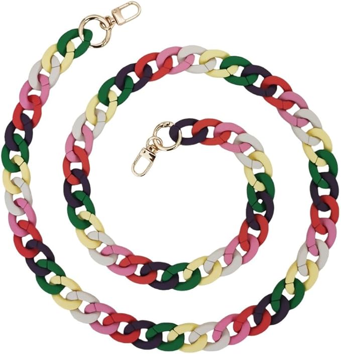 Acrylic Resin Chain Strap for Purse,Replacement Bag Chain Strap,Handbag DIY Accessories