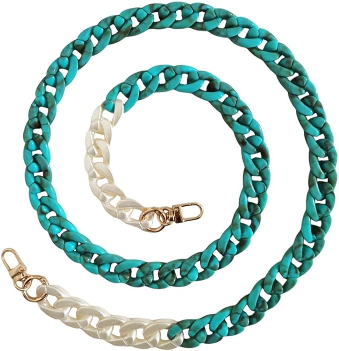 Acrylic Resin Chain Strap for Purse,Replacement Bag Chain Strap,Handbag DIY Accessories