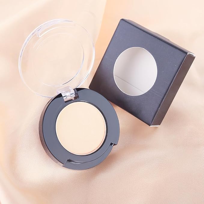 Neutral Light Nude Beige White Single Matte Eye Shadow Palette Naked Eyeshadow Palette Makeup for Old Women de sombras de ojos Natural Vegan Eyeshadow for Eyes Long Lasting Naturing-Looking #11