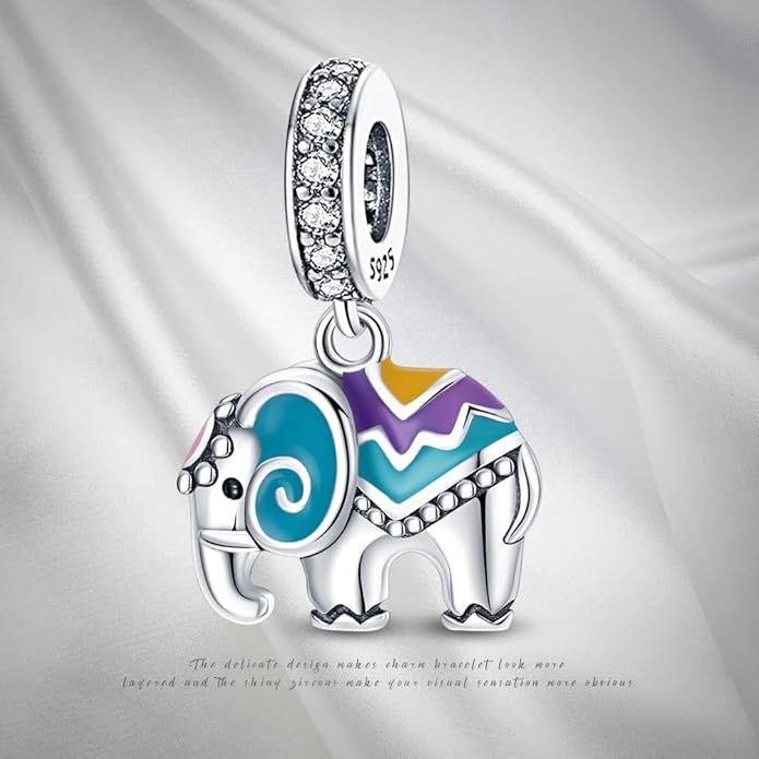 Pandach Animal Charm Bead fits Charms Bracelets for Woman-925 Sterling Silver Dangle Pendant Bead,Jewelry Beads Gifts for Women Bracelet&Necklace