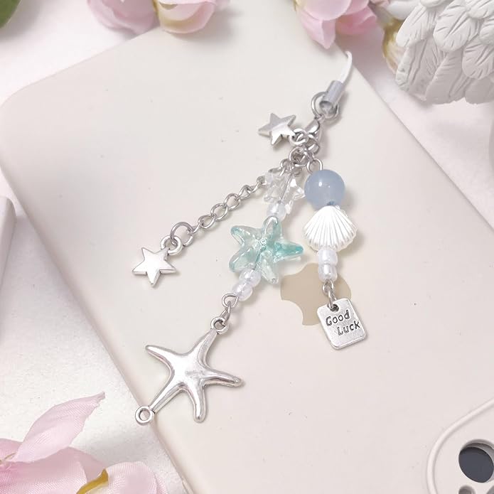 1-4PCS Cute Phone Charms Aesthetic Y2K Cell Phone Charms Strap Pink Strawberry Butterfly Star PhoneCharm Y2K Accessories for Bag Keychain Airpods Camera Pendants Decor