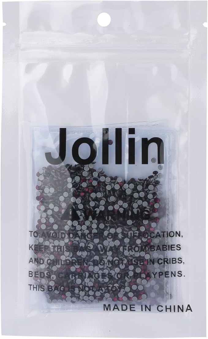 Hot Fix Crystal Flatback Rhinestones Glass Diamantes Gems 2.4mm(8ss 2880pcs, Amethyst)