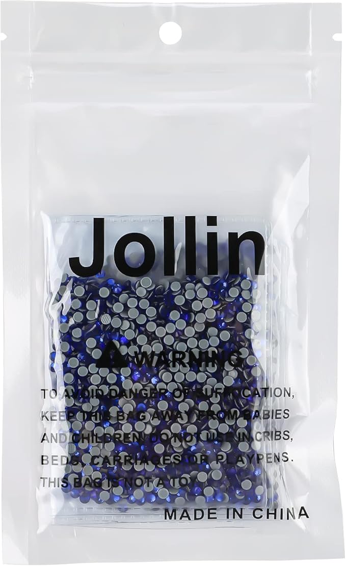 Hot Fix Crystal Flatback Rhinestones Glass Diamantes Gems 2.8mm(10ss 2880pcs, Sapphire)