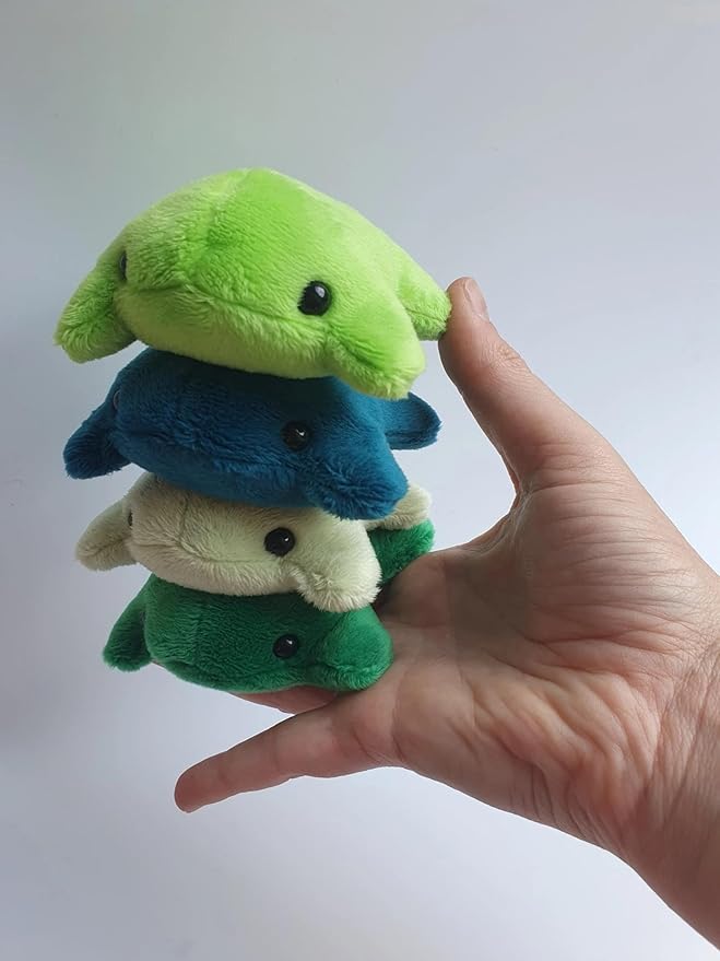 Agromusk Cute Frog Keychain,Kawaii Frog Plush Keychain,Green Frog Purse Bag Charms Funny Frog Decor Car Keys Gifts