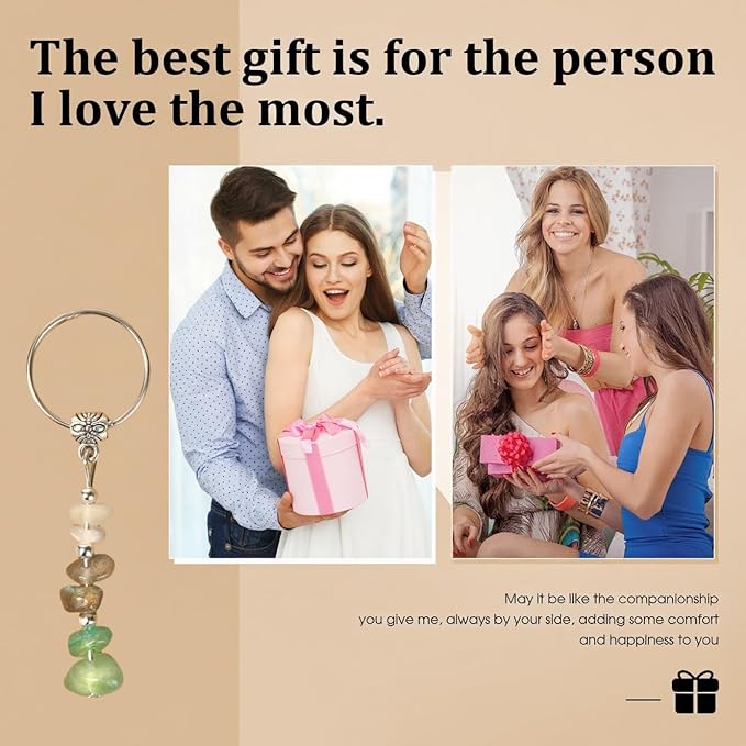 Keychains for Friend, Colleagues, Teacher, Elders, Retirement Gifts for Women, Farewell, Leaving, New Job Key Chain