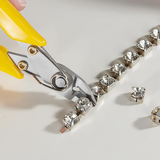 KATA 5.5 Inch Stainless Steel Wire Cutter Micro Flush Cutters, Precision Side Cutter Plier Sprue Cutting Snip for Electronics, Jewelry Making, Metal Wire Cutter, Crafting