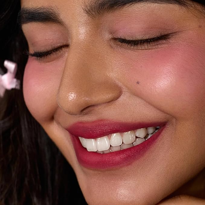 Flower Knows Strawberry Cupid Cake Lip Cream,Long Lasting Purplish Pink Matte Lipstick,Hydrating Lip Stain,Transfer & Smudge-Proof Velvet Liquid Lipstick for Girls&Women,0.17 Fl Oz(V06 Tulip)