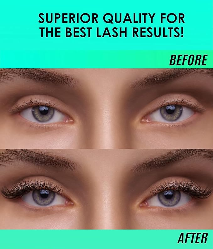 STACY LASH Extra Strong Evolution Advanced Eyelash Extension Glue (0.17fl.oz/5ml)/ 1Sec Dry /6Weeks Retention/Black Adhesive/Professional Supplies