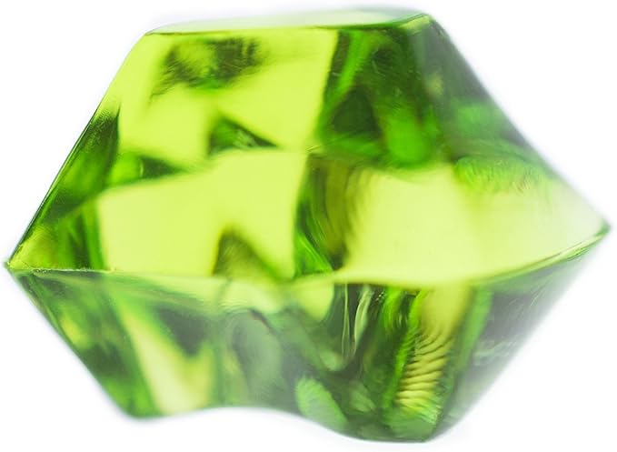 Super Z Outlet 120 Pack Acrylic Color Ice Rock Crystals Treasure Gems for Table Scatters, Home Vase Fillers, Event, Wedding, Arts & Crafts, Birthday Decoration Favor (1" Inch)(Apple Green)