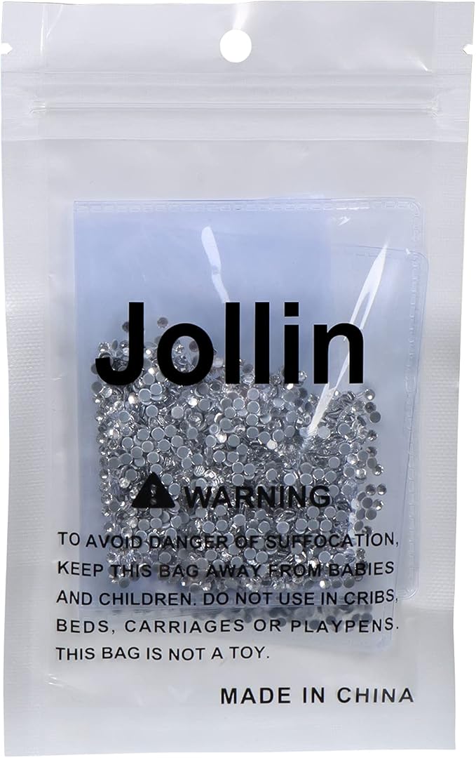 2880pcs Hotfix Rhinestones Flatback Crystal Rhinestones for Crafts Crafting Clothes Shoes DIY Decorations, SS8(2.4mm), Crystal