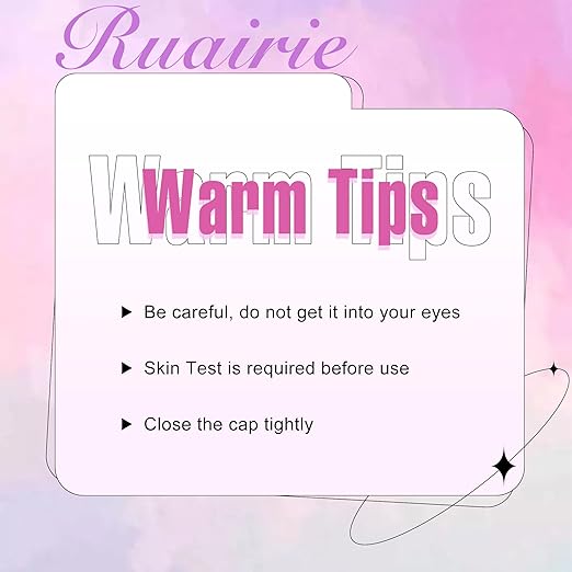 Ruairie Bond and Seal Lash Glue - Strong Hold, Waterproof, Eyelash Clusters