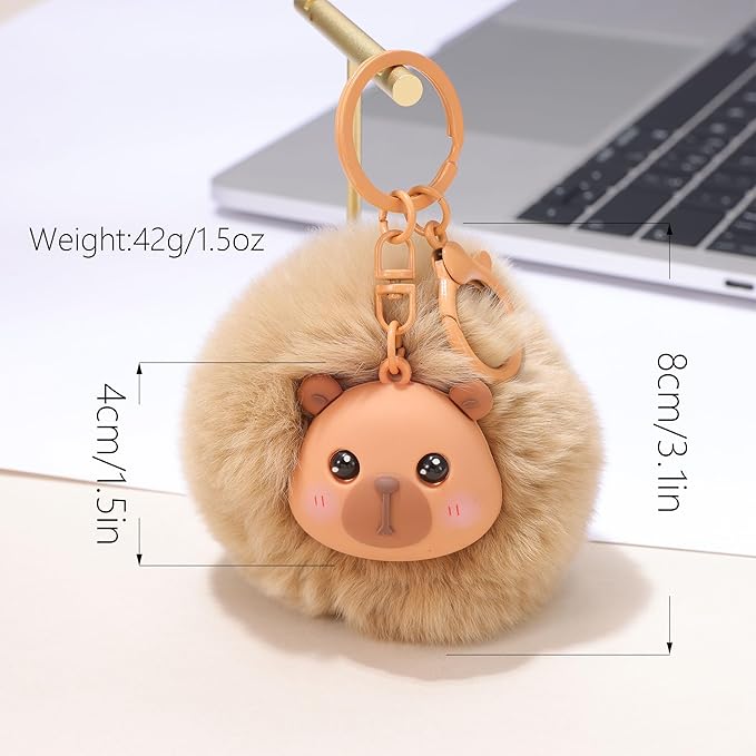Cat Keychain bag charms for handbags Cute Keychains for Women Kawaii Cat Backpacks Accessories cat plush keychain