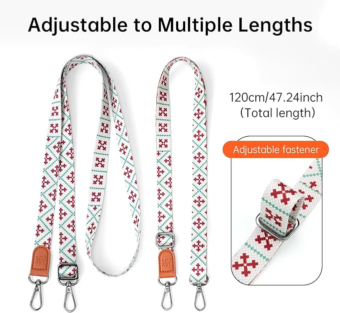 iWALK Colorful Phone Lanyard - Adjustable Anti-Lost/Thief/Drop Crossbody Strap, Compatible with iPhone & Android