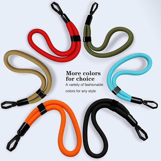Phone Lanyard, 2 Pack Adjustable Cell Phone Lanyard Hand Phone Wrist Strap with Tether Tabs for Smartphones
