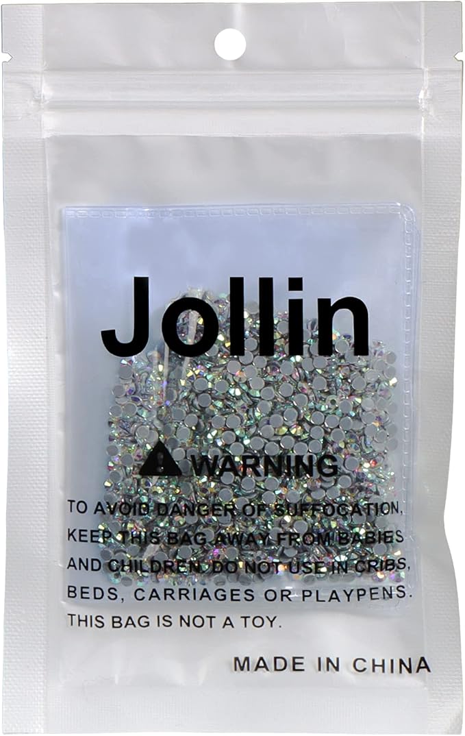 2880pcs Hotfix Rhinestones Flatback Crystal Rhinestones for Crafts Crafting Clothes Shoes DIY Decorations, SS10(2.8mm), Crystal AB