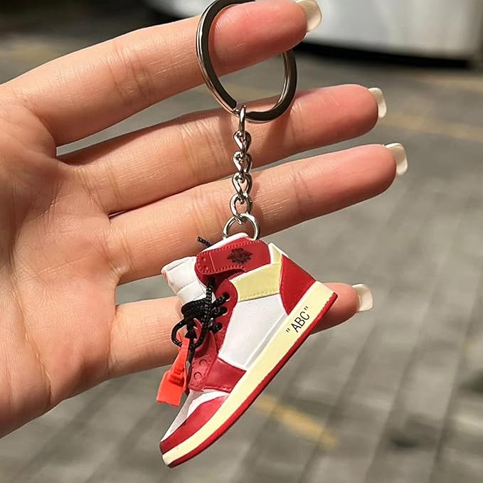 MPK 3D Mini Shoe Keychain,Sneaker Shoe lovers Keychainirthday Birthday Party Mystery Goodie Bag Prizes