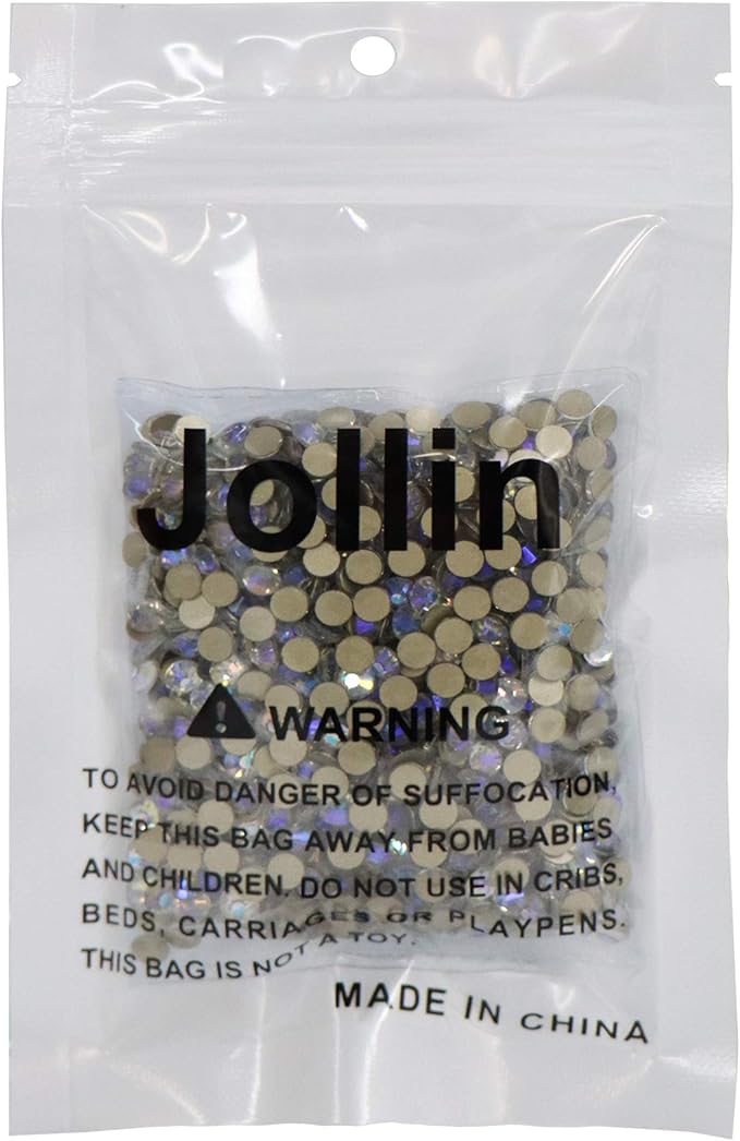 1440pcs Flatback Rhinestones Glue Fix Crystal Glass Diamantes Gems for Crafting Nail Art Crafts Decorations Clothes Shoes 4.8mm (ss20, Moonlight)