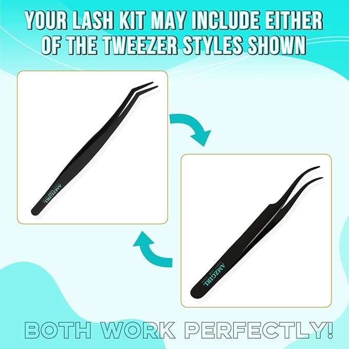 Lash Extension Kit 320Pcs,DIY Individual Lashes Clusters Kit,Lash Bond And Seal,Lash Remover For Eyelashes Extensions,Lash Applicator Tool For False Eyelash Cluster Kit At Home(70D,D-Mix10-16mmKit)