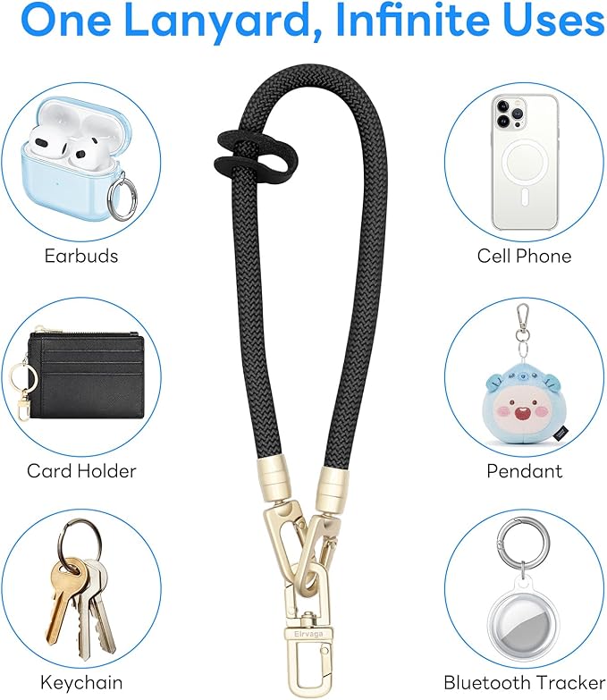 Universal Cell Phone Lanyard Wrist Strap,Phone Bracelet Strap,Phone Charms Strap