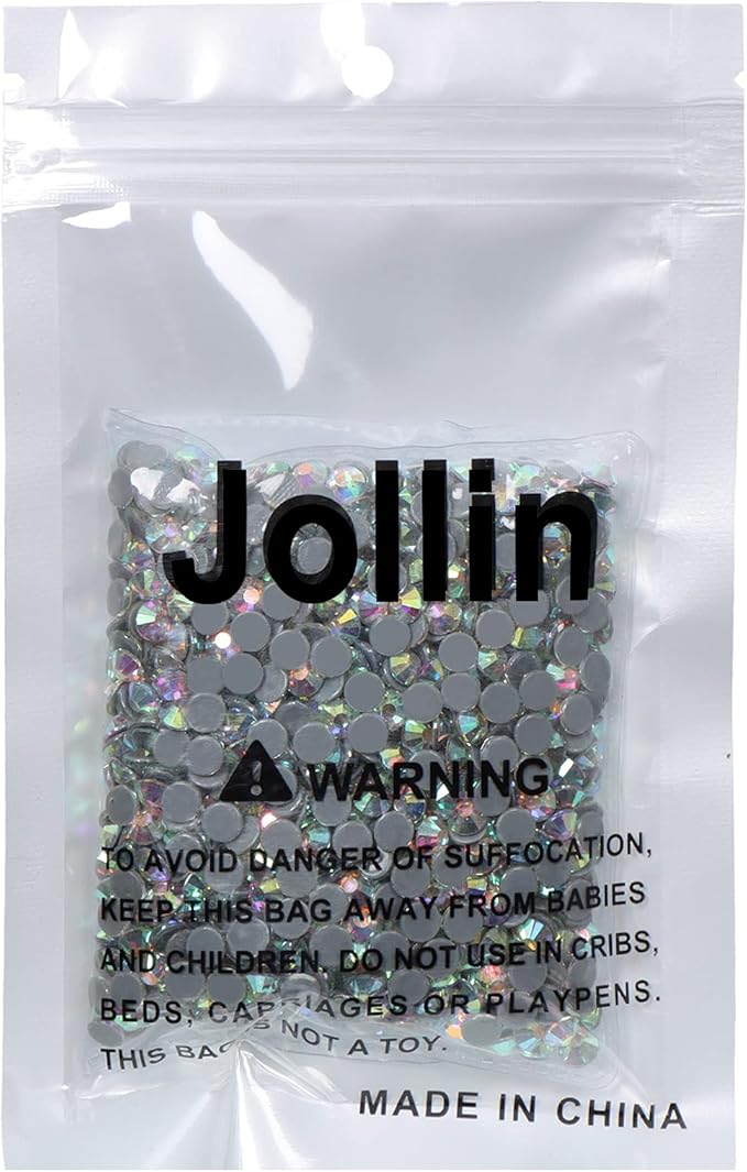 1440pcs Hotfix Rhinestones Flatback Crystal Rhinestones for Crafts Crafting Clothes Shoes DIY Decorations, SS20(4.8mm), Crystal AB
