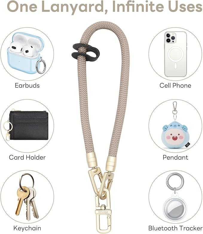 Universal Cell Phone Lanyard Wrist Strap,Phone Bracelet Strap,Phone Charms Strap