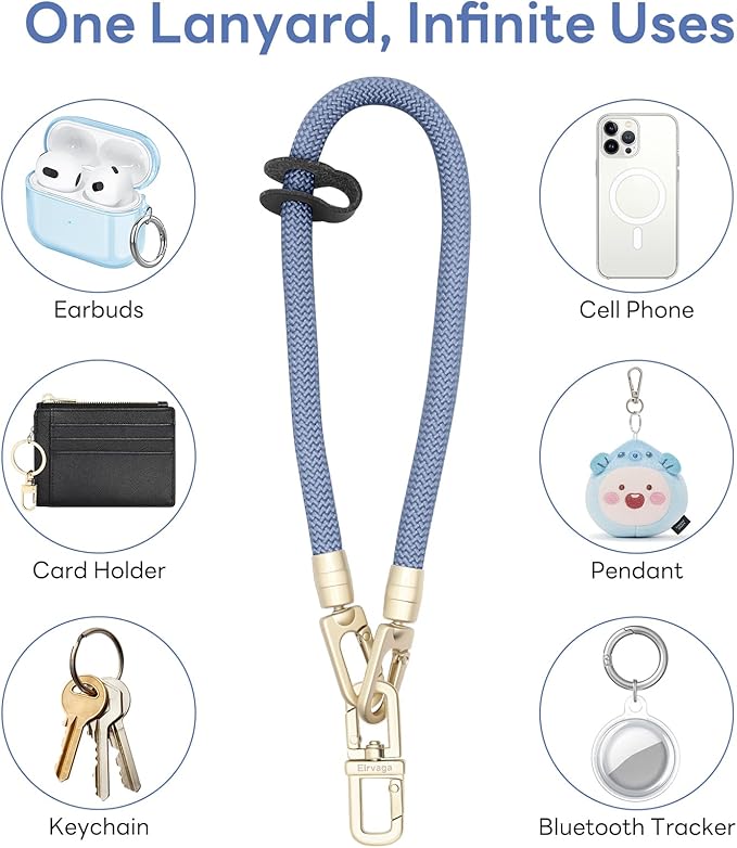 Universal Cell Phone Lanyard Wrist Strap,Phone Bracelet Strap,Phone Charms Strap