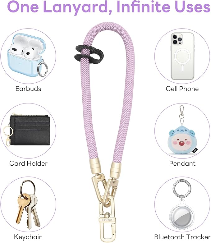 Universal Cell Phone Lanyard Wrist Strap,Phone Bracelet Strap,Phone Charms Strap
