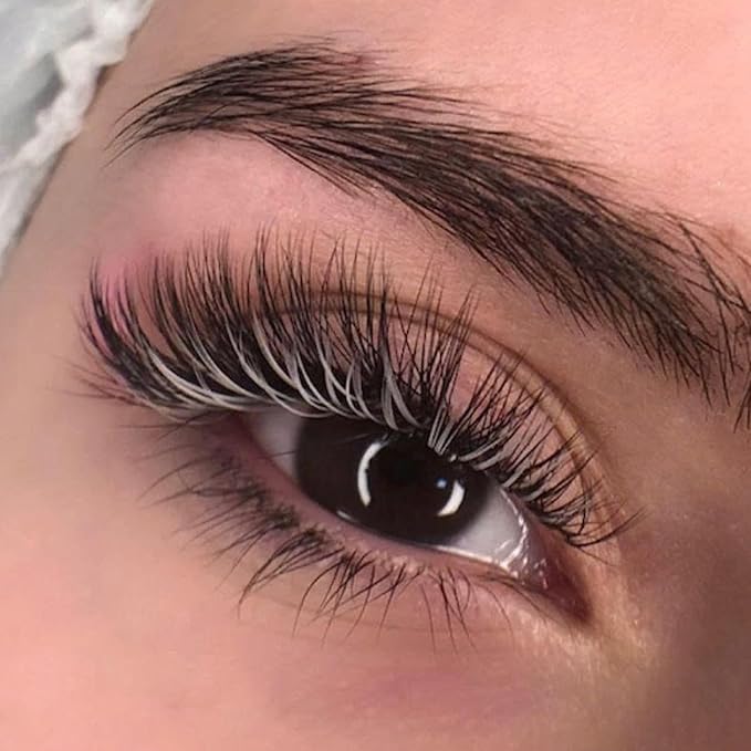 SAIGON LASH Eyelash Extensions, Mink Lash, Volume & Classic Lashes for Professionals, J/B/C/CC/D/L/M Curl, 4-15mm Length, Soft Korean PBT Fiber, 16 Rows Lash Tray (New Sliver-CC-0.07-8-15mm)