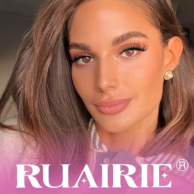 Ruairie Lash Clusters Wispy Eyelash Clusters Eyelash Extensions 168pcs Natural Individual Lashes D-Curly Cluster Lashes 8-16MM DIY Lash Extensions Left Right Eye Lash Clusters