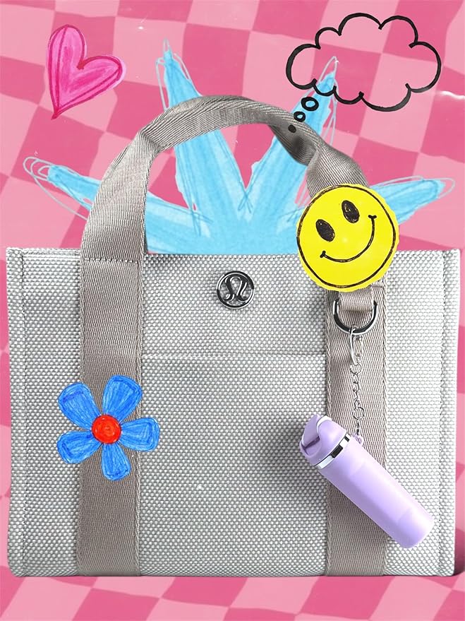 Mini Trendy Bottle Keychain Accessories Compatible with Owala Water Cute Tumbler Cup Chapstick Lip Balm Holder Charms