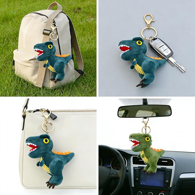 Cute Plush Keychain, Car Pendant, Bag Purse Backpack Charm Accessory, Gift for Girls Women