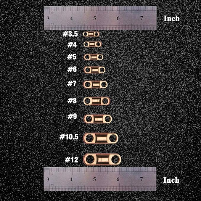 AMYSPORTS High Strength Fishing Bearing Swivels Stainless Fishing Swivel Connectors Copper Barrel Swivels for Saltwater Fishing Freshwater Fishing