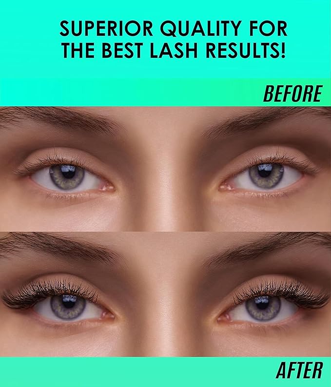 STACY LASH Extra Strong Evolution Advanced Eyelash Extension Glue (0.34fl.oz/10ml)/ 1Sec Dry /6Weeks Retention/Black Adhesive/Professional Supplies