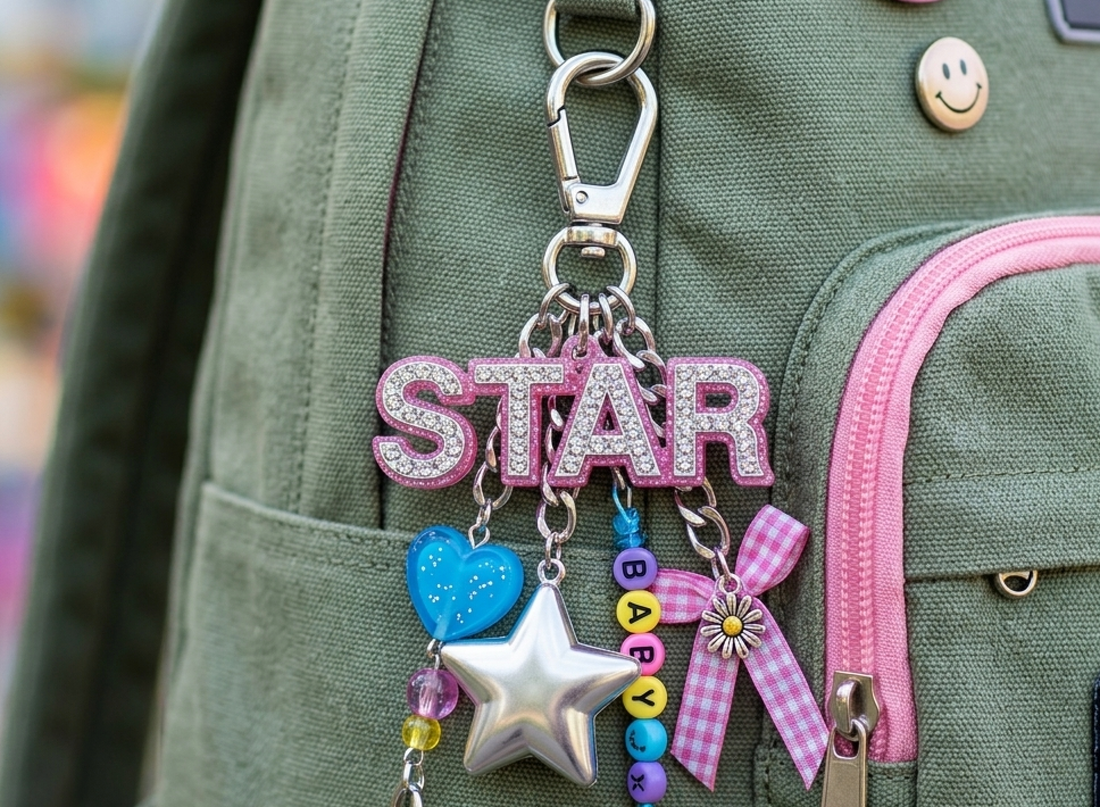 Beyond "Clean Girl": Why the Personalized Initial Keychain is the Ultimate Identity-Core Accessory 🎀✨