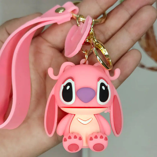 Cute Stitch Cartoon Keychain for Bags and Ornaments