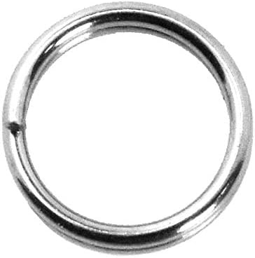 Mandala Crafts 10mm Silver Colored Double Jump Rings for Jewelry Making - 400 Pcs Small Split Key Rings Set for Crafts, DIY Keychains, and Accessories