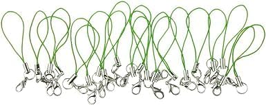 20Pcs Mobile Phone Rope Strap Charm Lariat Lanyard with Lobster Clasp Cords for Cellphone/USB Drive/Keychain/DIY Jewelry Accessories，Cell Phone Charms