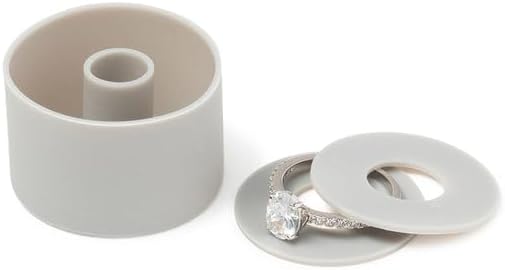 Lion Latch Travel Jewelry Box Case, Ring Holder on Shark Tank - Portable Silicon, Ring Holder Not Included