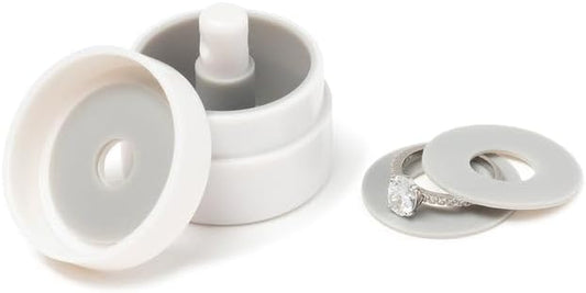 Lion Latch Travel Jewelry Box Case, Ring Holder on Shark Tank - Portable Silicon, Ring Holder Not Included