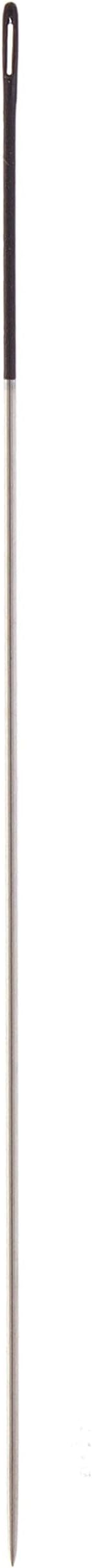 The Beadsmith ColorEYES Beading Needles, Size 10, 1 Pack (25 Needles), Black Colored Tip for Easy Identification of Size, Use for Loom Weaving Bead Work, Off-Loom Stitch & Jewelry Making w/Seed Beads