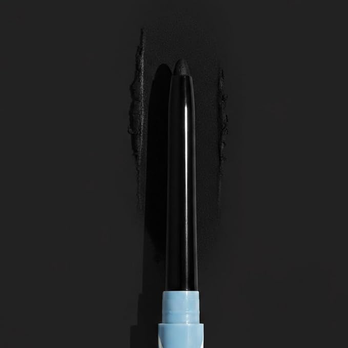 PRIME PROMETICS PrimeEyes Glide Eyeliner for Mature Women – Water-Resistant, Long-Stay and Mess-Proof – Gel Cream Texture, Discreet Sharpener and Effective Smudger (Black)